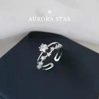 ราคา MEETแหวนเงิน Aurora Star แหวนเงินสวยๆ แหวนปรับขนาดได้ แหวนเรียบหรู แหวนมงคล แหวนแฟชั่น คําแนะนําการขายที่ร้อนแรงในเดือนนี้ ทอง หุ้ม สร้อย คอทอง ไมครอน (1731776157817931656)