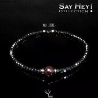 ราคา สร้อยข้อมือ " เฮมาไทต์ Hematite มีหลายดีไซน์ กำไลหินนำโชค เสริมโชค (1731827403297686820)