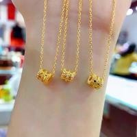 ราคา สร้อยคอทองคำ 18k สำหรับผู้หญิง เอวบาง สร้อยคอสีทอง สร้อยคอ AU750 สีโรสโกลด์ โซ่กระดูกไหปลาร้า เงางาม โซ่ O (1731886808861345593)