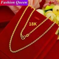 ราคา จัดส่งเร็ว! ขวาค่ะ สร้อยคอทองคำ, แฟชั่น, สไตล์วินเทจ, เครื่องประดับสตรี, ชุบทอง, ไม่ลอก, 1 Salung, 2 Salung ชุบด้วยทองคำ, ไม่ลอก, เหมาะสำหรับคู่รัก, จี้พระพุทธรูปทองแท้, สร้อยคอโซ่ (173153376353409596