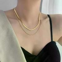 ราคา สร้อยคอเหล็กไททาเนียม, สร้อยคอแบน, โซ่ย้อนยุคอิตาลีชุบทอง 18K, จี้สร้อยข้อมือ, สร้อยข้อมือ, สร้อยข้อเท้า, ต่างหูและแหวน, สไตล์อิตาลี,ร้านสร้อยญดา,ของขว ัญ,กําไล,สร้อยคอลายปล้องจู (1732233623530866695)