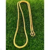 ราคา สร้อยคอทองคำ J03สร้อยคอสี่เสาตันแน่นหนัก2สลึง ใส่ทนใส่นาน มีตะขอสำรองแถมอีก1ตัวฟรี! (1731480090380436710)
