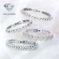 ราคา สวัสดิการสด สร้อยข้อมือเพชร เพชรสวิส CZ แท้ 100% เคลือบทองคำขาว 18K รับประกันเพชร 10 ปี กำไลเพชร กำไลข้อมือ แถมฟรี ! กล่องกำมะหยี่ (1730329040259746106)