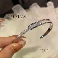 ราคา สร้อยข้อมือเพชร, Escobal, ชุบทอง, ข้อมือดาวเต็มรูปแบบ, ข้อมือเงิน, ข้อมือชุบทอง, กำไลเงินเทียม, แฟชั่น (1731666800481175228)