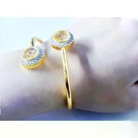 ราคา ชุบทอง 24k กำไลกังหันหมุนได้ นำโชค มงคล กำไลนำเข้า สร้อยข้อมือเพชร คําแนะนําผลิตภัณฑ์ใหม่ของเดือนนี้ (1731357606843812244)