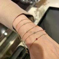 ราคา สร้อยข้อมือเพชร ลายจุด สไตล์ชาแนล สำหรับผู้หญิง ฤดูร้อน มาใหม่ ประณีต ราคาไม่แพง หรูหรา สไตล์ฝรั่งเศสย้อนยุค เหมาะสำหรับ INS Niche Commuter เครื่องประดับ ขายส่ง (1731845011226396112)