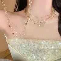 ราคา สร้อยคอประดับเปลือกหอย ดีไซน์สร้อยคอผีเสื้อ สร้อยคอเพชร สไตล์เกาหลี พวงกุญแจ ล็อกเก็ต สร้อยคอผู้ชาย (1731442297651497785)