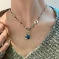 ราคา เสื้อเบลาส์ผ้าไหม แขนยาว คอวีลึก สไตล์ญี่ปุ่นและเกาหลี วัสดุเงิน S925 ดีไซน์ปีกนางฟ้าและหัวใจ สร้อยคอไพลิน สำหรับผู้หญิง แฟชั่นย้อนยุค ปลอกคอดงคดง เทรนด์ (1731549708239799827)