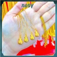 ราคา สร้อยคออิตาลี ของแท้ ชุบทองครึ่งทอง 18K สร้อยคอกระเป๋านำโชค น้ำหนัก 0.1g ไม่ลอก ไม่ซีดจาง (1730814055785990857)