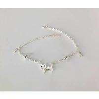 ราคา สร้อยข้อเท้าลายแมวเงินแท้925 เครื่องประดับเงินแท้ สร้อยข้อเท้า สร้อยเงินแท้ (1731904865404553059)