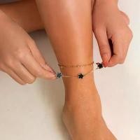 ราคา สร้อยข้อเท้า สายโซ่ จี้รูปดอกไม้ เเฟชั่น เครื่องประดับ สำหรับผู้หญิง G4844 ขายร้อน ประดับ แมลงทับ ไม่ ลอก ดํา ตัว อักษร คอ หิน มาร์เบิล สิบ ดอก โคลเวอร์ ส่อง รูป ท (1731575481137269260)