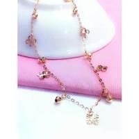 ราคา สร้อยข้อเท้าสีม่วงทอง สไตล์รัสเซียแท้ สำหรับผู้หญิง เหมาะสำหรับฤดูร้อน มาใหม่ สร้อยข้อเท้า K ทอง อเนกประสงค์ (1731317910911747836)