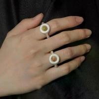 ราคา แหวนหิน, พื้นผิวหมุนได้, ดีไซเนอร์เฉพาะ, ชุบเงิน 925, ทำด้วยมือ, ฝังหิน, แหวน (1731842162076845787)