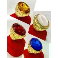 ราคา On time แหวนทอง18k พลอยบุษราคัม, พลอยไพลิน, พลอยทับทิม, พลอยมุกดา, ช่วยเสริมราศี เสริมพลังอำนาจ โชคลาภ ความร่ำรวย ความสำเร็จ ไม่ลอกไม่ดำ รับประกันสินค้าดีมีคุณภาพ ใต้วงแหวนมีตราปั๊ม 18k ทุกวง (1732329