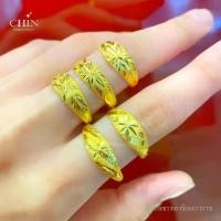 ราคา แหวนทอง 1 กรัม ทองคำแท้ 96.5% ลายโปร่งประกายวิบวับ ใส่ดูใหญ่ มีใบรับประกัน (1729715269009902422)