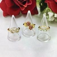 ราคา แหวนทอง แหวนพลอย แหวนทองประดับพลอย ทำจากทองเหลือง เรียบหรู ใส่ได้ทุกโอกาส รูปถ่ายจากสินค้าจริง (1731922285449348629)