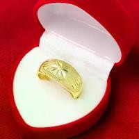 ราคา Thailand แหวนทอง แหวนทองไม่ลอก หนัก 2สลึง ทองเยาวราช R-A0078 (1732338360437082934)