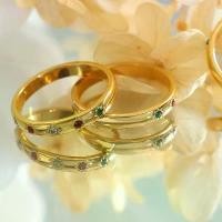 ราคา แหวน มงคล แหวนใส่ไม่ดำ แหวนทอง เพชรสีมงคล สแตนเลสแท้ (1731299527551519421)