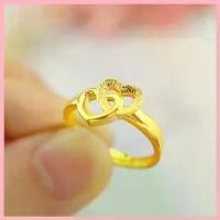ราคา Zhuolianstore คลังสินค้า ของแท้ 100% แหวนทองหนึ่งกรัม ลายเกลียวรุ้ง 96.5% น้ำหนัก (1 กรัม) การันตีทองแท้ ขายได้ จำนำได้ rings แหวน แหวนทองแท้ แหวนทอง แหวนทองคำเเท้ แหวนทองไม่ลอก (1729821278388128172)