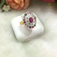 ราคา แหวนนพเก้า แหวนพลอย แหวนทอง แหวนฟรีไซส์ (1729589052216544148)