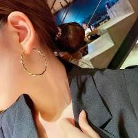 ราคา ต่างหูเงิน 925 เข็มใหญ่ แหวนทอง ต่างหูผู้หญิง ต่างหูห่วงทอง เครื่องประดับชุบทอง ของขวัญมีสไตล์ (1731911817206072448)