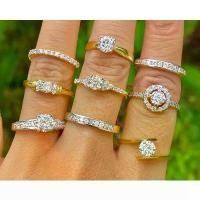 ราคา แหวนเพชร SWISS CZ premium หุ้มทองแท้หนา 5 ไมครอน รวมลายฮิต (1731814321683793329)