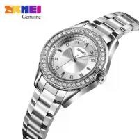ราคา นาฬิกา SKMEI ของแท้ 1534 แหวนเพชร สไตล์เกาหลีเรียบหรู กันน้ำ สำหรับสุภาพสตรี นาฬิกาควอทซ์ premium watch (1731849885970368191)