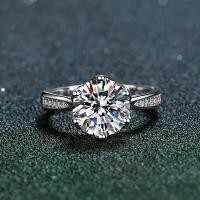 ราคา แหวนเพชร Moissanite, S925 เงินสเตอร์ลิง (1731370273316701393)
