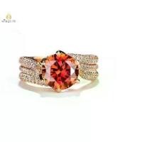 ราคา แหวนเพชร, เมืองเพชรเหอหนาน, ฉางชานเพชร Shangqiu กุหลาบ III เจ้าหญิงรัก, เพชรขนาดใหญ่, หรูหรา, 5 กะรัตและ 3 กะรัต (1730610030058900090)