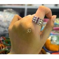 ราคา แหวนทับทิม พลอยแอฟริกา ตัวเรือน เงินแท้ ตัวแทนของความรักที่บริสุทธิ์ (1731920812740872472)