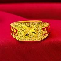 ราคา แหวนเปิด ผู้ชาย แหวนทับทิม ดีไซน์แหวนแฟชั่น ทรงสี่เหลี่ยม ดูดี เหมาะสำหรับสไตล์เจ้าชาย (1731458841700697473)