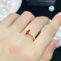 ราคา แหวนบุษราคัม ฝังทองลุ่มน้ำ ขายร้อน สำหรับผู้หญิง ทันสมัย รูปทรงตาแมวยืดหยุ่น เปิดปรับได้ แฟชั่น (1732170590133651617)