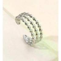 ราคา mija.stories - blondie ring แหวนสแตนเลส ทรงลูกปัด 3 ชั้น COD แหวนหยก สาย มู เรียก ทรัพย์ แหวนหยก นําโชค ผู้ หญิง (1731845979904051103)