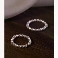 ราคา แหวนมุก สำหรับผู้หญิง ไซส์เล็ก ดีไซน์เฉพาะ เรียบง่าย สง่างาม งานแฮนด์เมด สไตล์วินเทจฝรั่งเศส แหวนหางมินิมอล (1731429436279456901)