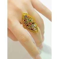 ราคา แหวนนพเก้า ทองแท้ 18K COD (1731913419469851347)