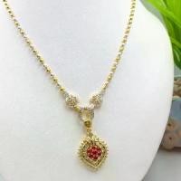 ราคา [Tiktok ขายร้อน] จี้ทับทิม จี้หยดน้ำ จี้เพรชแฟชั้น จี้ใส่สร้อย จี้สวยๆ งานฝังเพชร ใส่ติดตัว (1731468272214836466)