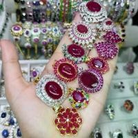 ราคา จี้ทับทิม พลอยแท้ธรรมชาติ จี้แฟชั่น เรือนเหรียญ50สตางค์ เรือนเงินแท้ ไม่ลอกไม่ดำ (1731863798979659410)