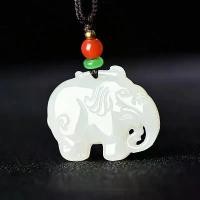 ราคา จี้หยกช้างหยก, ฮันฮัน, สร้อยคอผู้หญิง, จี้หยก Ruyi โชคดี, จี้ NAFU, สำหรับผู้หญิง (1731952887047358464)