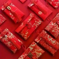 ราคา ซองจดหมายสีแดง, ปมจีน, วัสดุผ้าไหม, จี้หยก, เหรียญ, ถุงเงินนำโชค, เหมาะสำหรับปีใหม่และงานแต่งงาน, บรรจุภัณฑ์ของขวัญ, ของขวัญขอบคุณพระเจ้า, ธีมปีใหม่จีน (1731918443346691738)