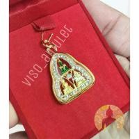 ราคา พระคู่บ้าน 3องค์ จี้ทอง ล้อมเพชร หลวงพ่อโสธร พระแก้วมรกต พระพุทธชินราช เลี่ยมกรอบทองล้อมเพชร พิมพ์สวย ราคาถูก (1731318309661082995)