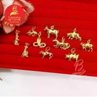 ราคา จี้ทอง 12 นักษัตร จี้ประจำปีเกิด จี้แฟชั่น ใส่ในชีวิตประจำวัน สามารถใส่ได้ทุกโอกาส ชุบทอง (1730595982586514324)