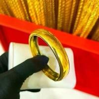 ราคา กำไลแฟชั่น นํ้าหนัก 2 บาท กำไล 1 บาท ชุบเศษทองแท้ กำไล24K (1731830691121891126)