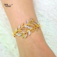 ราคา ส่งฟรี กำไลทอง ใบมะกอก เครื่องประดับไทย พูนทรัพย์ มีใบรับประกัน หรู สง่า ชุดมงคล BG102200 (1729675405975981010)