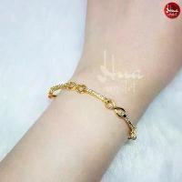 ราคา A36 สร้อยข้อมืออินฟินิตี้ ล้อมเพชร Infinity ตะขอ กำไลเสริมดวง กำไลมงคล งานทน ใส่สวย ไม่ลอก กำไลข้อมือ กำไลทอง กำไลเพชร บล็อกบัสเตอร์ (1731130154357853084)