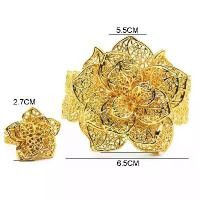 ราคา กำไลทอง1บาท กำไลดอกไม้ ทองเยาวราชสร้อยข้อมือ+แหวน ทอง+เงินโบราณสร้อยข้อมือกลีบกุหลาบ (1729617956988225650)