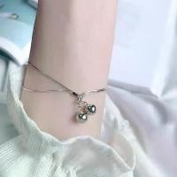 ราคา สร้อยข้อเท้าผู้หญิงมีกระดิ่ง,สร้อยข้อมือมีกระดิ่ง สร้อยข้อมือเหล็กไททาเนียม กำไลทอง ชุดสร้อยข้อมือดีไซน์ Ins (1731939560341867015)