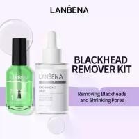 ราคา ชุดทำความสะอาดสิวหัวดำจมูก, LANBENA, 17ml, เซรั่มกระชับรูขุมขน, 30ml, ผลิตภัณฑ์บำรุงผิว Cleansing Nose (1731341979483867699)