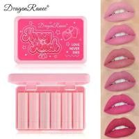 ราคา ลิปสติกเนื้อแมท 6 สี (ชมพูกุหลาบแดง), ข้ามพรมแดน, ลิปสติกมินิ, ลิปสติกโรแมนติก, ลิปบาล์ม, กล่องชุด (1730570289259580136)