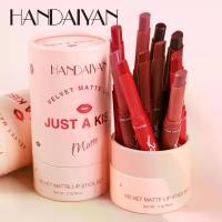 ราคา ชุดหลอดลิปสติกเนื้อแมท Handaiyan หลอดบาง ลิปสติก ลิปกลอส ลิปบาล์ม (1731718599107576930)