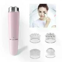 ราคา เครื่องนวดตาไฟฟ้า, 4 หัว, มินิและพกพา, อุปกรณ์นวดหน้า, แท่งนวดหน้า, ยกสั่นสะเทือนที่ดี, สำหรับใบหน้า, เครื่องนวดหน้า foreo luna ผิว (1730980030396336739)